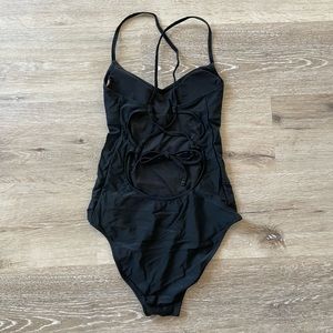 Aerie one-piece open-back swimsuit